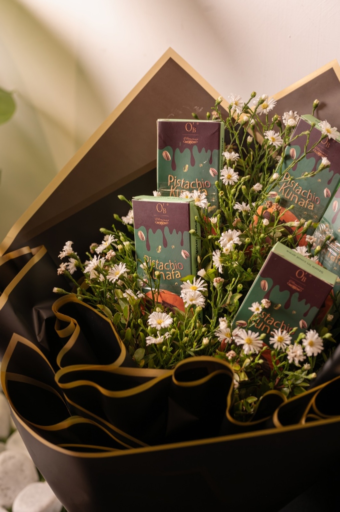 Kunafa Chocolate Bouquet – A Unique Chocolate Gift