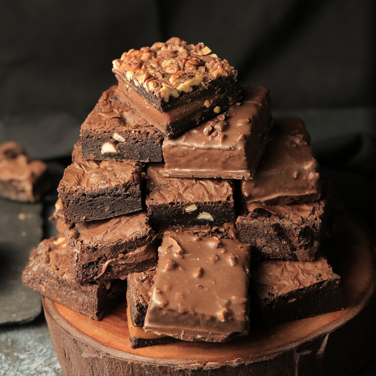 Brownie Tower Cake 25 piece O' Brownies